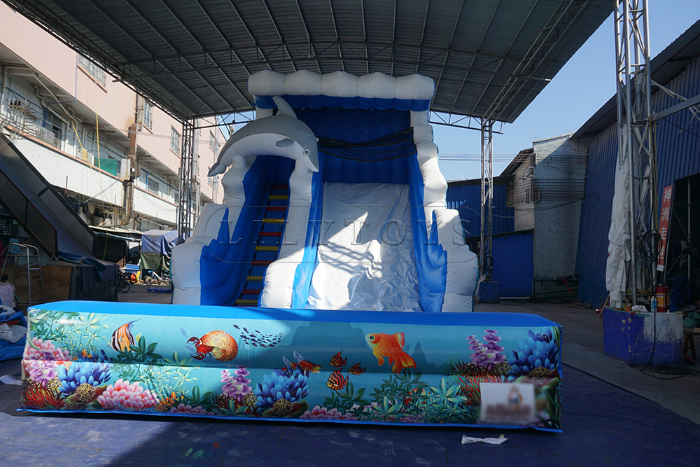 Inflatable Water Slide With Pool   61235c21ecc7a 