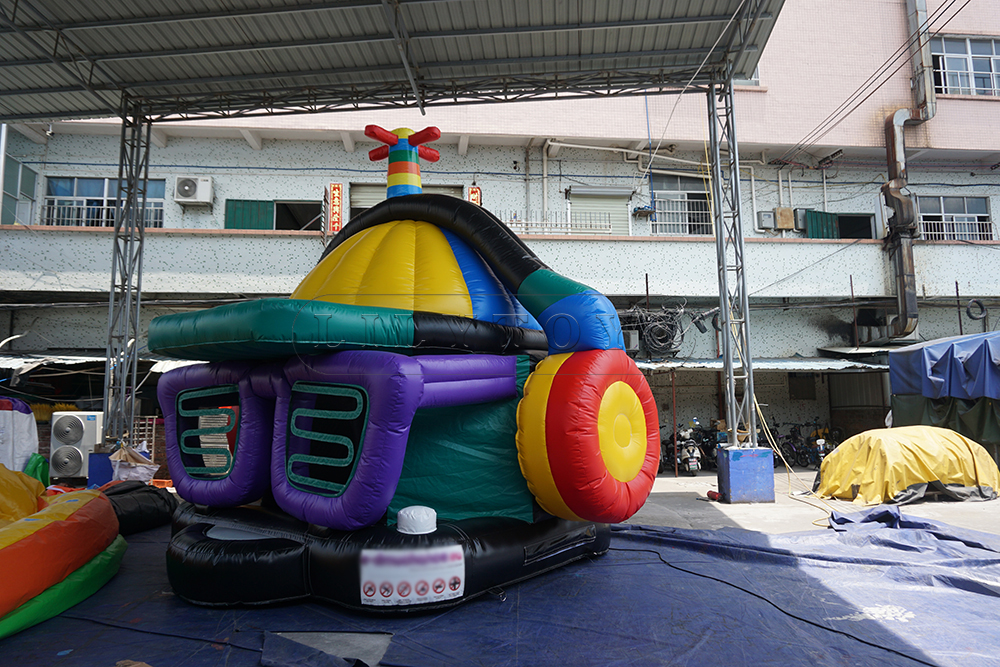 small disco dome bouncy castle